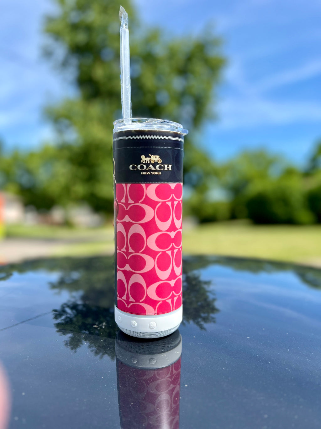 Custom tumbler - Amber Dreams