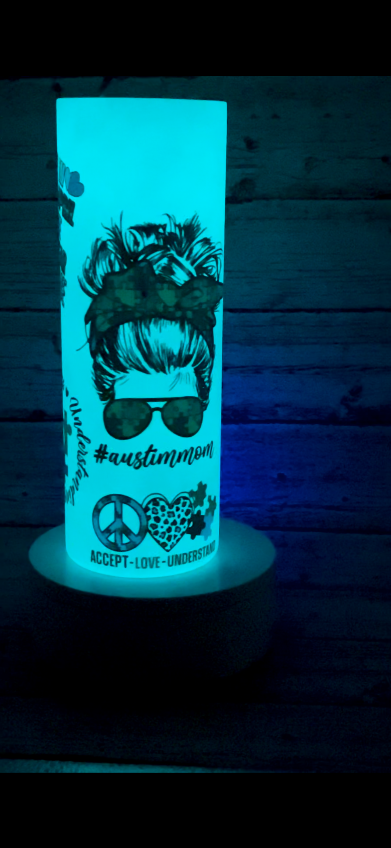 Custom tumbler