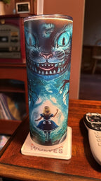 Custom tumbler - Amber Dreams