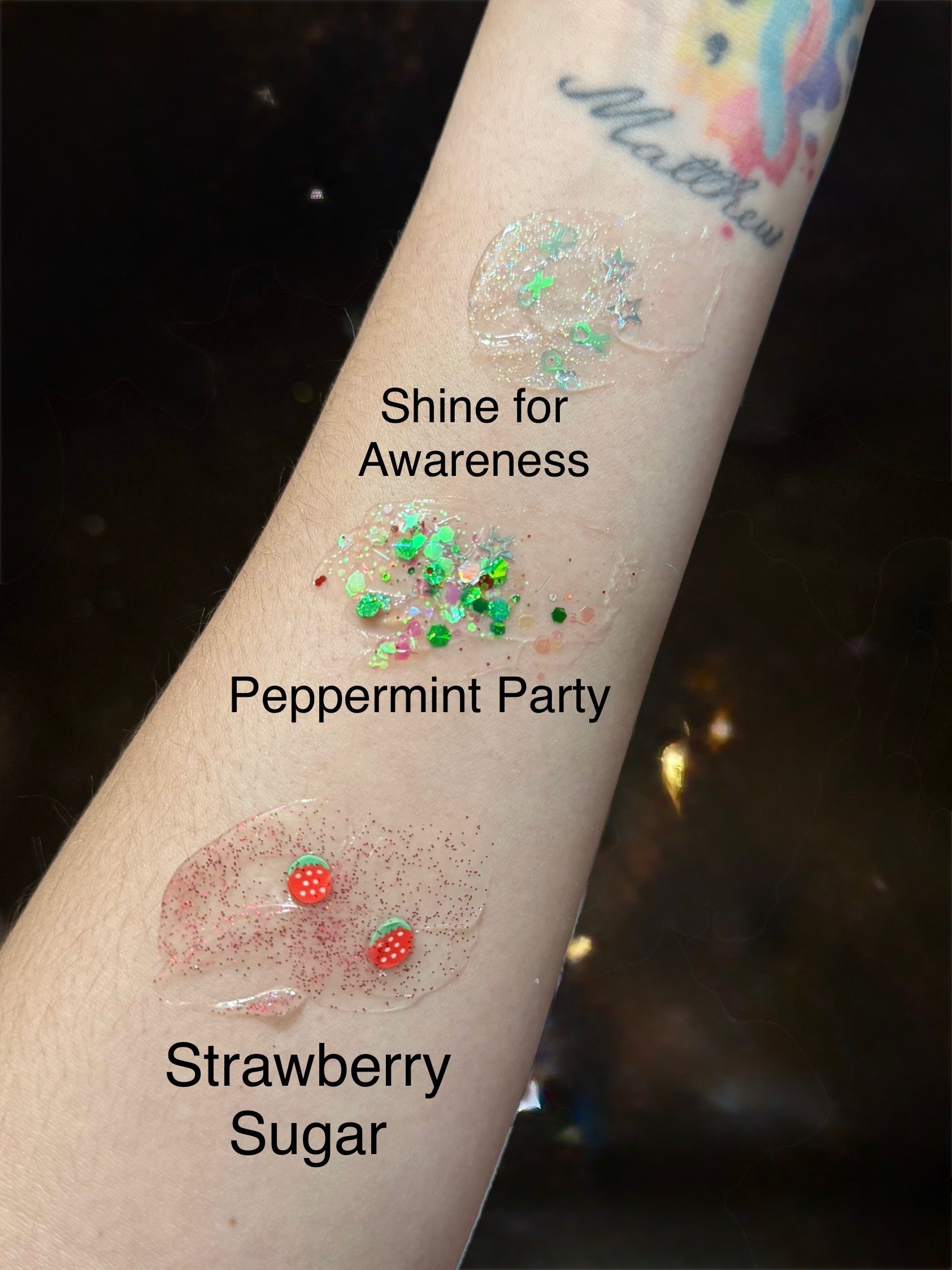 Hair Glitter - Amber Dreams