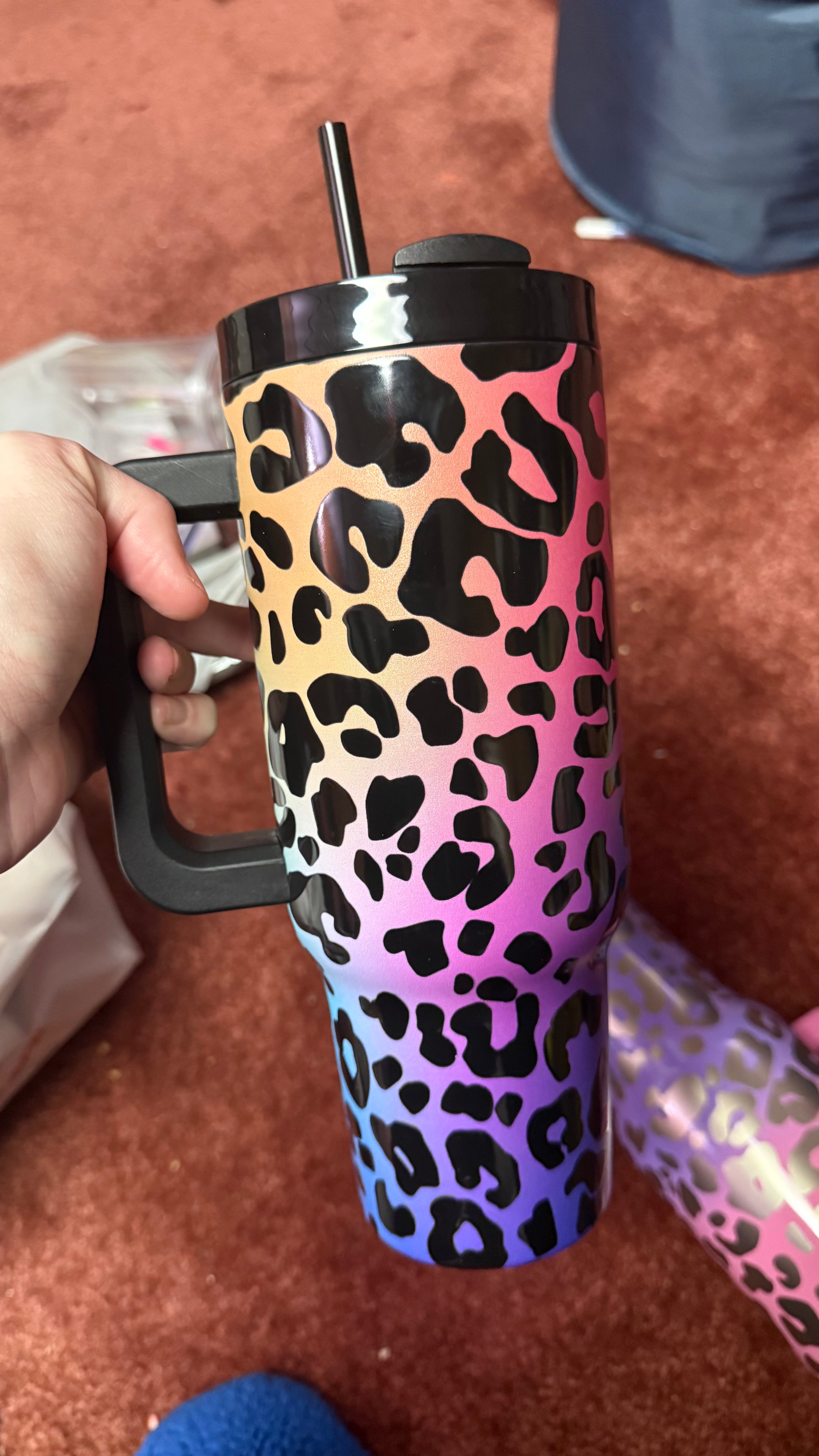 40oz Tumbler w/ Handle